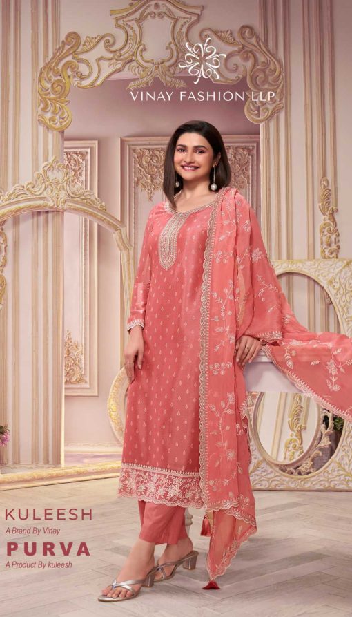 Kuleesh Purva by Vinay Georgette Salwar Suit Catalog 6 Pcs 1 510x893 - Kuleesh Purva by Vinay Georgette Salwar Suit Catalog 6 Pcs