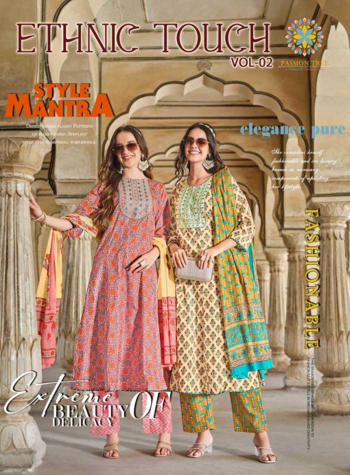 Passion Tree Ethnic Touch Vol 2 Kurti with Dupatta Bottom Cotton Catalog 7 Pcs 1 510x692 - Passion Tree Ethnic Touch Vol 2 Kurti with Dupatta Bottom Cotton Catalog 7 Pcs