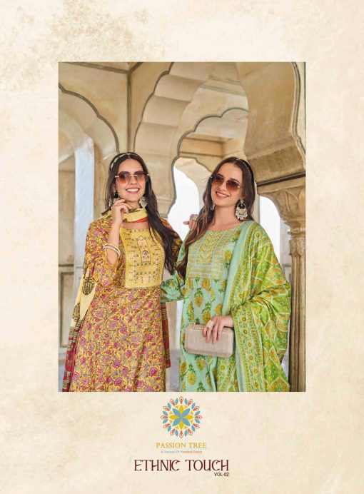 Passion Tree Ethnic Touch Vol 2 Kurti with Dupatta Bottom Cotton Catalog 7 Pcs 2 510x692 - Passion Tree Ethnic Touch Vol 2 Kurti with Dupatta Bottom Cotton Catalog 7 Pcs