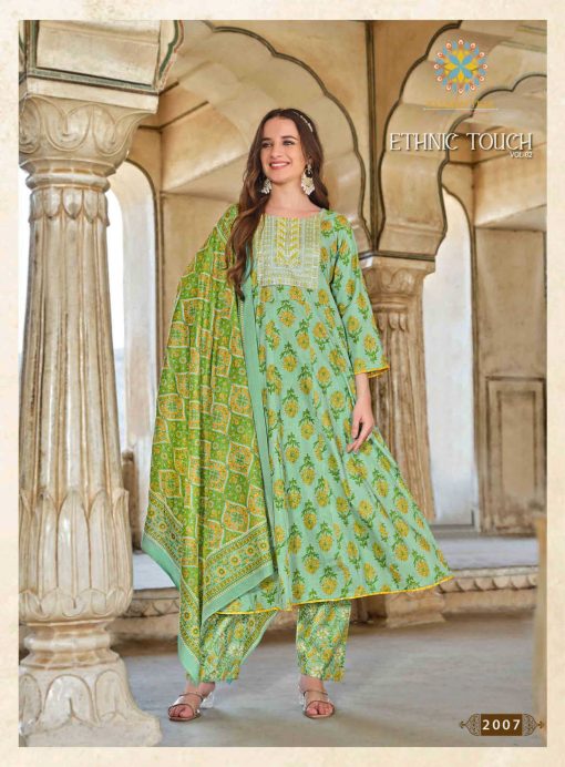 Passion Tree Ethnic Touch Vol 2 Kurti with Dupatta Bottom Cotton Catalog 7 Pcs 9 510x692 - Passion Tree Ethnic Touch Vol 2 Kurti with Dupatta Bottom Cotton Catalog 7 Pcs