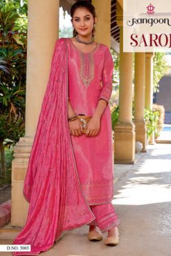Rangoon Saroj by Kessi Viscose Readymade Salwar Suit Catalog 4 Pcs