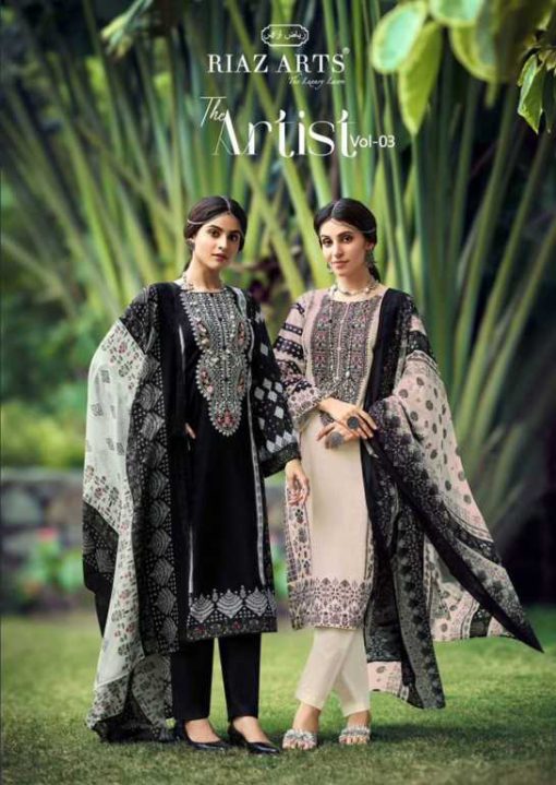 Riaz Arts The Artist Vol 3 by Mumtaz Arts Lawn Salwar Suit Catalog 8 Pcs 1 510x719 - Riaz Arts The Artist Vol 3 by Mumtaz Arts Lawn Salwar Suit Catalog 8 Pcs