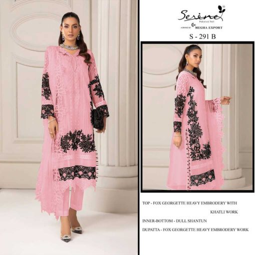 Serene S 291 A D Georgette Salwar Suit Catalog 4 Pcs 1 510x510 - Serene S 291 A-D Georgette Salwar Suit Catalog 4 Pcs