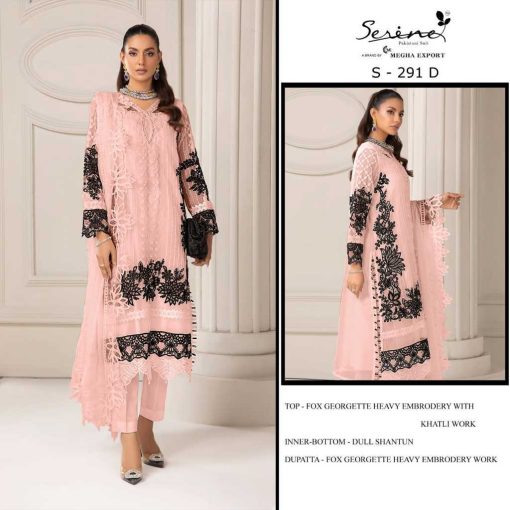 Serene S 291 A D Georgette Salwar Suit Catalog 4 Pcs 3 510x510 - Serene S 291 A-D Georgette Salwar Suit Catalog 4 Pcs