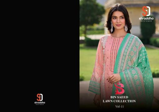 Shraddha Bin Saeed Vol 11 Cotton Salwar Suit Catalog 4 Pcs 1 510x360 - Shraddha Bin Saeed Vol 11 Cotton Salwar Suit Catalog 4 Pcs