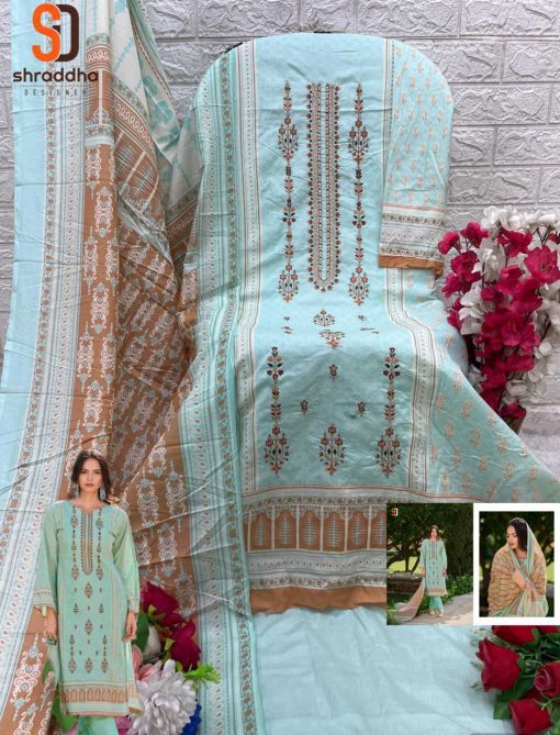 Shraddha Bin Saeed Vol 11 Cotton Salwar Suit Catalog 4 Pcs 9 510x669 - Shraddha Bin Saeed Vol 11 Cotton Salwar Suit Catalog 4 Pcs