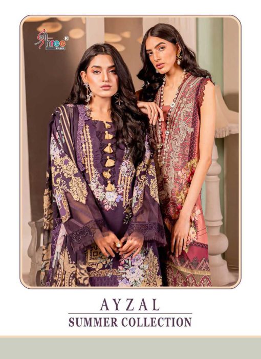 Shree Fabs Ayzal Summer Collection Chiffon Cotton Salwar Suit Catalog 6 Pcs 1 510x701 - Shree Fabs Ayzal Summer Collection Chiffon Cotton Salwar Suit Catalog 6 Pcs