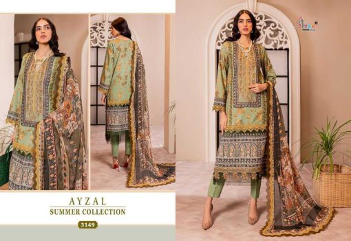 Shree Fabs Ayzal Summer Collection Chiffon Cotton Salwar Suit Catalog 6 Pcs 10 510x351 - Shree Fabs Ayzal Summer Collection Chiffon Cotton Salwar Suit Catalog 6 Pcs