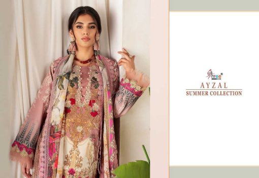 Shree Fabs Ayzal Summer Collection Chiffon Cotton Salwar Suit Catalog 6 Pcs 11 510x351 - Shree Fabs Ayzal Summer Collection Chiffon Cotton Salwar Suit Catalog 6 Pcs