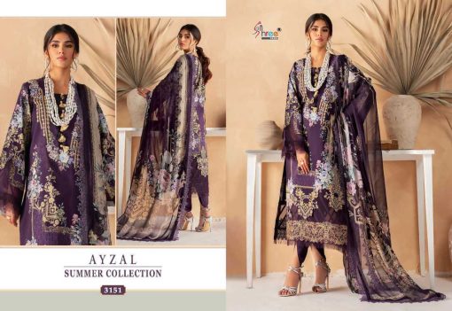 Shree Fabs Ayzal Summer Collection Chiffon Cotton Salwar Suit Catalog 6 Pcs 14 510x351 - Shree Fabs Ayzal Summer Collection Chiffon Cotton Salwar Suit Catalog 6 Pcs