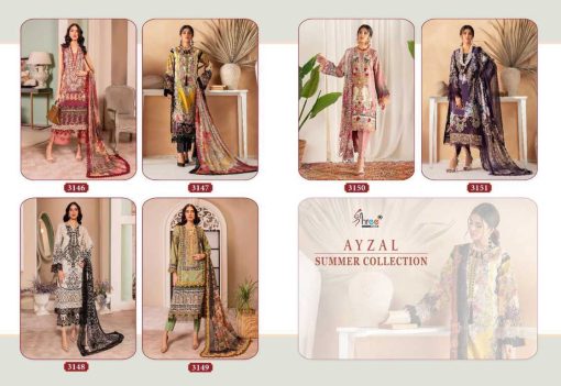 Shree Fabs Ayzal Summer Collection Chiffon Cotton Salwar Suit Catalog 6 Pcs 15 510x351 - Shree Fabs Ayzal Summer Collection Chiffon Cotton Salwar Suit Catalog 6 Pcs