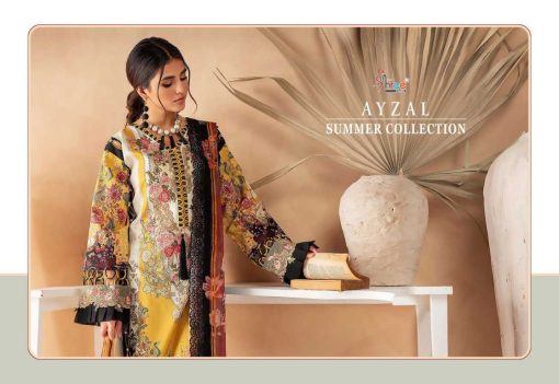 Shree Fabs Ayzal Summer Collection Chiffon Cotton Salwar Suit Catalog 6 Pcs 5 510x351 - Shree Fabs Ayzal Summer Collection Chiffon Cotton Salwar Suit Catalog 6 Pcs