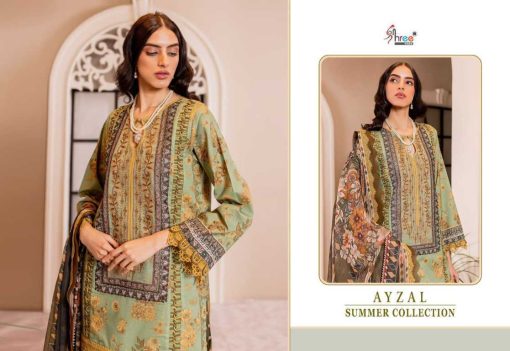 Shree Fabs Ayzal Summer Collection Chiffon Cotton Salwar Suit Catalog 6 Pcs 9 510x351 - Shree Fabs Ayzal Summer Collection Chiffon Cotton Salwar Suit Catalog 6 Pcs