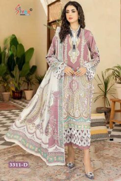 Shree Fabs Firdous Exclusive Color Edition Vol 31 Chiffon Cotton Salwar Suit Catalog 4 Pcs