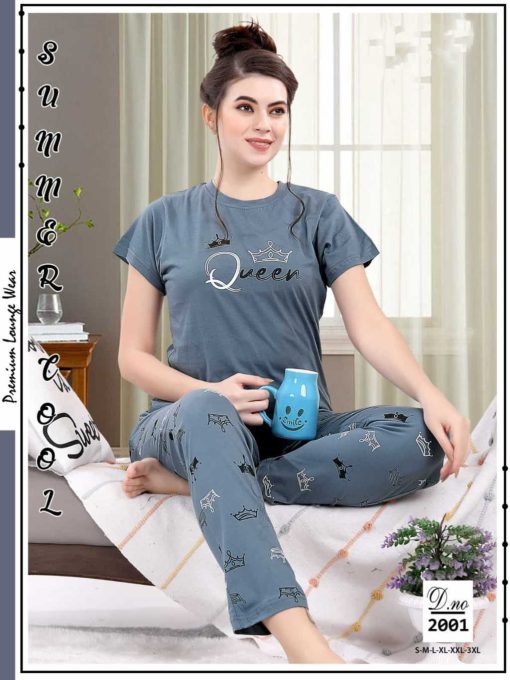 Summer Cool Vol 6 Night Wear Wholesale Catalog 6 Pcs 5 510x680 - Summer Cool Vol 6 Night Wear Wholesale Catalog 6 Pcs