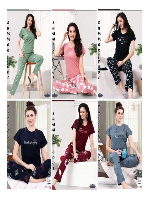 Summer Cool Vol 6 Night Wear Wholesale Catalog 6 Pcs 7 510x680 - Summer Cool Vol 6 Night Wear Wholesale Catalog 6 Pcs