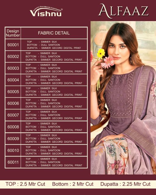 Vishnu Alfaaz Silk Salwar Suit Catalog 11 Pcs 11 510x638 - Vishnu Alfaaz Silk Salwar Suit Catalog 11 Pcs