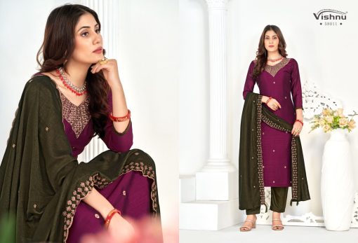 Vishnu Ibaadat Silk Salwar Suit Catalog 12 Pcs 1 510x347 - Vishnu Ibaadat Silk Salwar Suit Catalog 12 Pcs