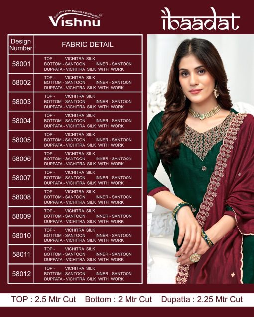 Vishnu Ibaadat Silk Salwar Suit Catalog 12 Pcs 12 510x638 - Vishnu Ibaadat Silk Salwar Suit Catalog 12 Pcs