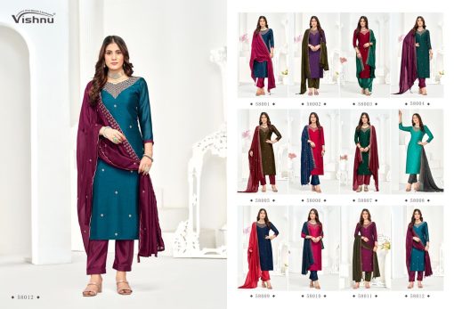 Vishnu Ibaadat Silk Salwar Suit Catalog 12 Pcs 13 510x347 - Vishnu Ibaadat Silk Salwar Suit Catalog 12 Pcs