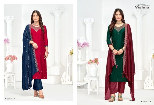 Vishnu Ibaadat Silk Salwar Suit Catalog 12 Pcs 5 510x347 - Vishnu Ibaadat Silk Salwar Suit Catalog 12 Pcs