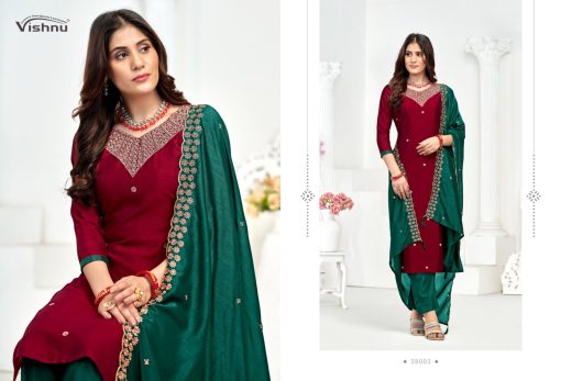 Vishnu Ibaadat Silk Salwar Suit Catalog 12 Pcs 8 510x347 - Vishnu Ibaadat Silk Salwar Suit Catalog 12 Pcs