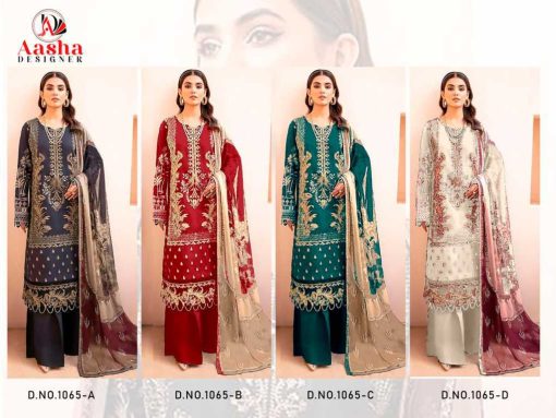 Aasha Chevron Summer Collection Cotton Chiffon Salwar Suit Catalog 4 Pcs 13 510x383 - Aasha Chevron Summer Collection Cotton Chiffon Salwar Suit Catalog 4 Pcs