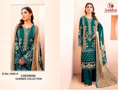 Aasha Chevron Summer Collection Cotton Chiffon Salwar Suit Catalog 4 Pcs 4 510x383 - Aasha Chevron Summer Collection Cotton Chiffon Salwar Suit Catalog 4 Pcs