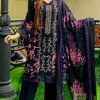 Aasha Riwayat Premium Embroidered Lawn Collection Chiffon Cotton Salwar Suit Catalog 3 Pcs