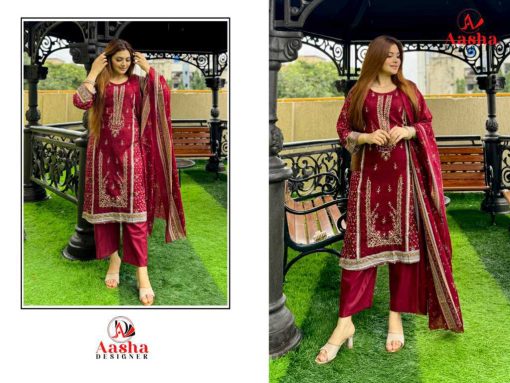 Aasha Riwayat Premium Embroidered Lawn Collection Chiffon Cotton Salwar Suit Catalog 3 Pcs 6 510x383 - Aasha Riwayat Premium Embroidered Lawn Collection Chiffon Cotton Salwar Suit Catalog 3 Pcs