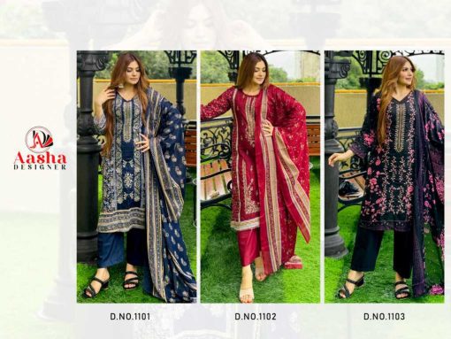 Aasha Riwayat Premium Embroidered Lawn Collection Chiffon Cotton Salwar Suit Catalog 3 Pcs 8 510x383 - Aasha Riwayat Premium Embroidered Lawn Collection Chiffon Cotton Salwar Suit Catalog 3 Pcs