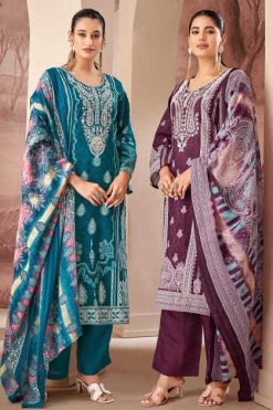 Alok Nafiza Vol 2 Cotton Salwar Suit Catalog 8 Pcs