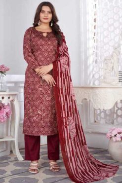 Azara Romani Cotton Salwar Suit Catalog 4 Pcs