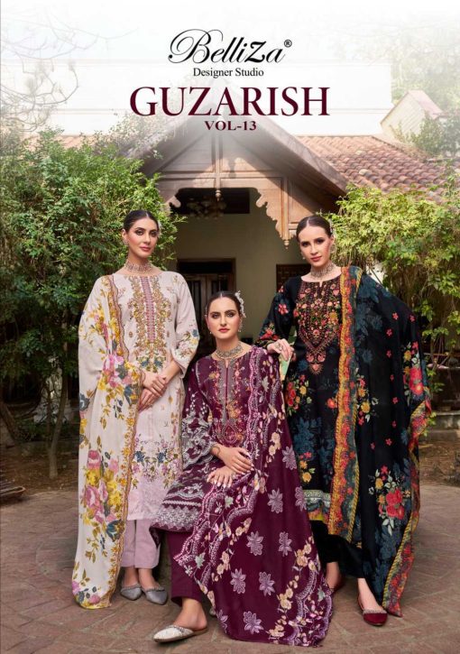 Belliza Guzarish Vol 13 Cotton Salwar Suit Catalog 8 Pcs 1 510x725 - Belliza Guzarish Vol 13 Cotton Salwar Suit Catalog 8 Pcs