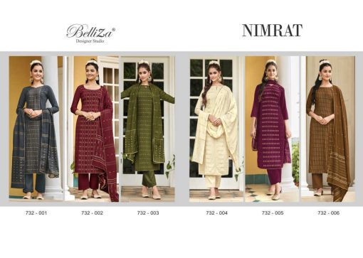 Belliza Nimrat Silk Salwar Suit Catalog 6 Pcs 10 510x363 - Belliza Nimrat Silk Salwar Suit Catalog 6 Pcs