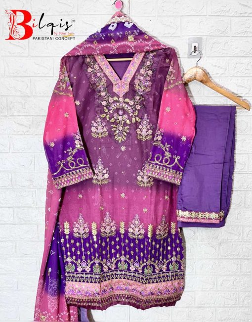 Bilqis B 74 A D Georgette Readymade Salwar Suit Catalog 4 Pcs 6 510x651 - Bilqis B 74 A-D Georgette Readymade Salwar Suit Catalog 4 Pcs