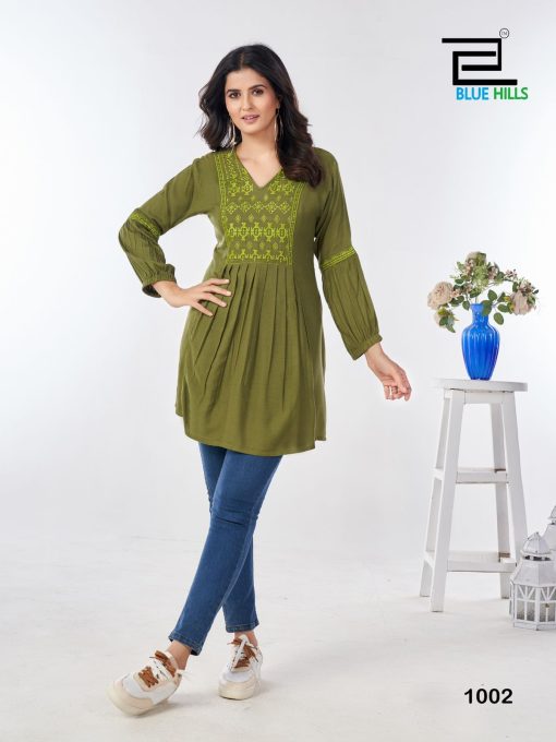 Blue Hills Manu Bhaker Rayon Kurti Catalog 4 Pcs 4 510x680 - Blue Hills Manu Bhaker Rayon Kurti Catalog 4 Pcs