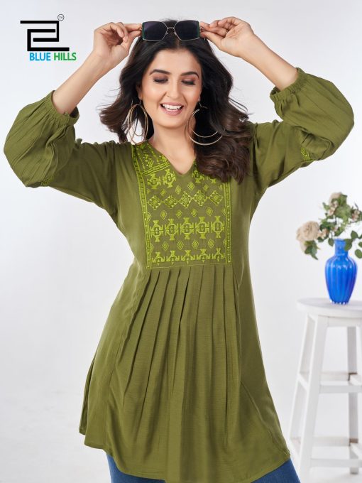 Blue Hills Manu Bhaker Rayon Kurti Catalog 4 Pcs 5 510x680 - Blue Hills Manu Bhaker Rayon Kurti Catalog 4 Pcs