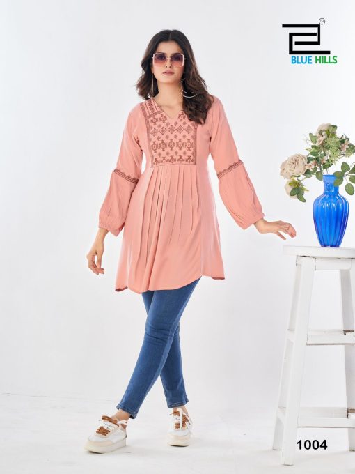 Blue Hills Manu Bhaker Rayon Kurti Catalog 4 Pcs 8 510x680 - Blue Hills Manu Bhaker Rayon Kurti Catalog 4 Pcs