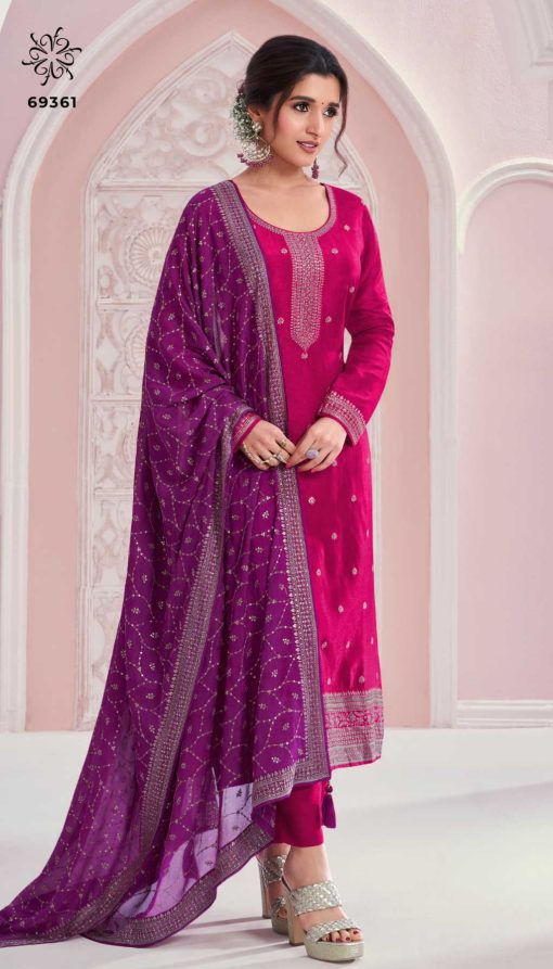 Kuleesh Siya by Vinay Silk Salwar Suit Catalog 6 Pcs 3 510x893 - Kuleesh Siya by Vinay Silk Salwar Suit Catalog 6 Pcs