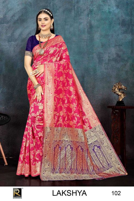 Ranjna Lakshya Banarasi Silk Saree Sari Catalog 6 Pcs 2 510x765 - Ranjna Lakshya Banarasi Silk Saree Sari Catalog 6 Pcs