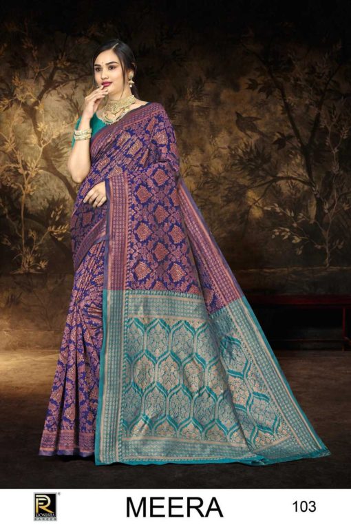 Ranjna Meera Banarasi Silk Saree Sari Catalog 6 Pcs 3 510x765 - Ranjna Meera Banarasi Silk Saree Sari Catalog 6 Pcs