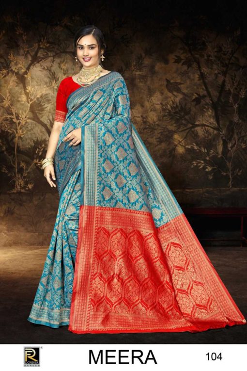 Ranjna Meera Banarasi Silk Saree Sari Catalog 6 Pcs 4 510x765 - Ranjna Meera Banarasi Silk Saree Sari Catalog 6 Pcs