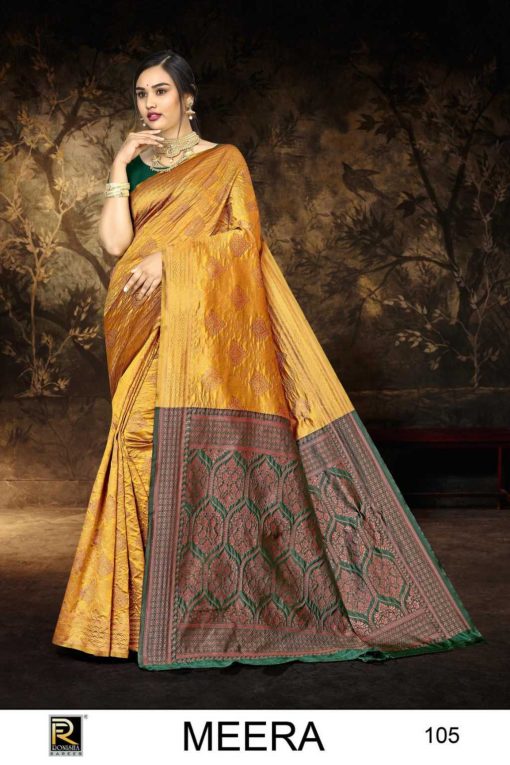 Ranjna Meera Banarasi Silk Saree Sari Catalog 6 Pcs 5 510x765 - Ranjna Meera Banarasi Silk Saree Sari Catalog 6 Pcs