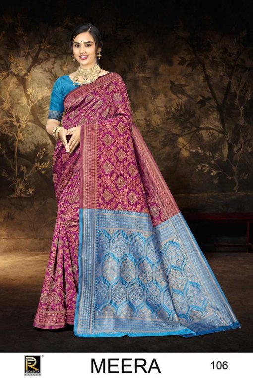 Ranjna Meera Banarasi Silk Saree Sari Catalog 6 Pcs 6 510x765 - Ranjna Meera Banarasi Silk Saree Sari Catalog 6 Pcs