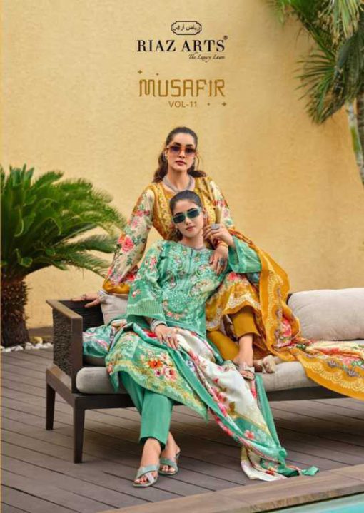 Riaz Arts Musafir Vol 11 by Mumtaz Arts Lawn Salwar Suit Catalog 8 Pcs 1 510x719 - Riaz Arts Musafir Vol 11 by Mumtaz Arts Lawn Salwar Suit Catalog 8 Pcs