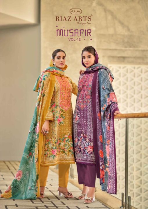 Riaz Arts Musafir Vol 12 by Mumtaz Arts Lawn Salwar Suit Catalog 8 Pcs 1 510x720 - Riaz Arts Musafir Vol 12 by Mumtaz Arts Lawn Salwar Suit Catalog 8 Pcs