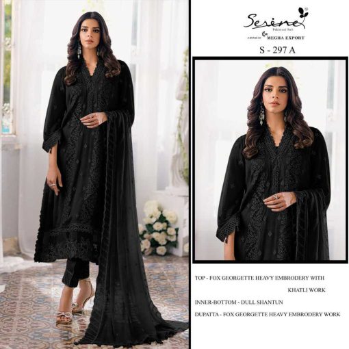 Serene S 297 A D Georgette Salwar Suit Catalog 4 Pcs 2 510x510 - Serene S 297 A-D Georgette Salwar Suit Catalog 4 Pcs