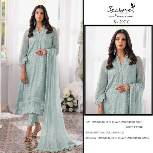 Serene S 297 A D Georgette Salwar Suit Catalog 4 Pcs 3 510x510 - Serene S 297 A-D Georgette Salwar Suit Catalog 4 Pcs