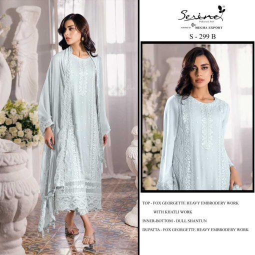 Serene S 299 A D Georgette Salwar Suit Catalog 4 Pcs 2 510x510 - Serene S 299 A-D Georgette Salwar Suit Catalog 4 Pcs